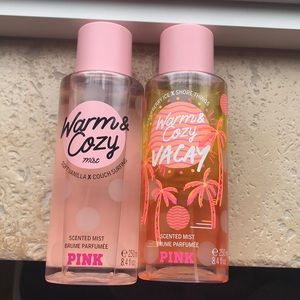 PINK Warm & Cozy Duo Scented Body Mist